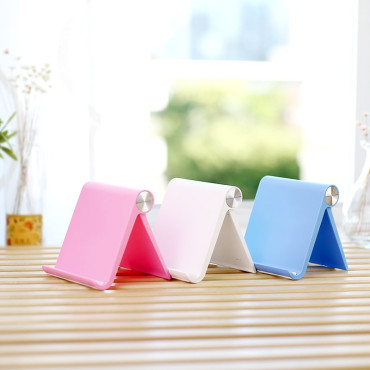 Desk stand stand on phone handle black tablet