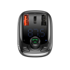 2in1 Trasmettitore Bluetooth + Caricabatterie per auto S-13 Edition Overseas Edizione Black