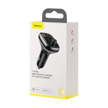 2in1 Bluetooth oddajnik + Car Charger S-13 Overseas Edition Black