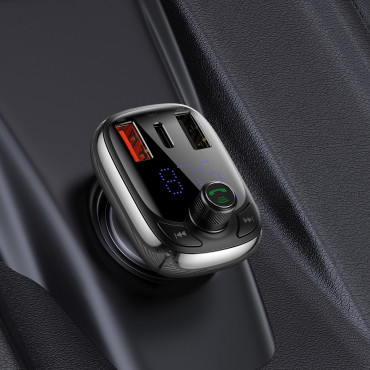 2in1 Bluetooth oddajnik + Car Charger S-13 Overseas Edition Black