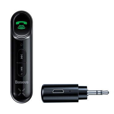 Bluetooth aux mini jack 3,5 mm utländsk utgåva svart