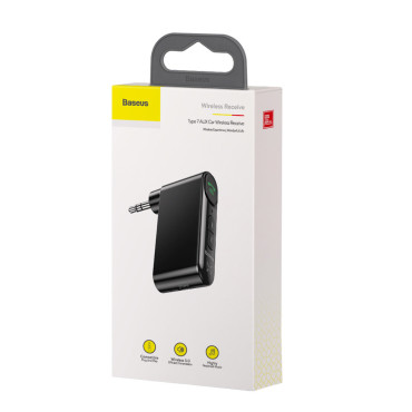 Bluetooth aux mini jack 3,5 mm utländsk utgåva svart