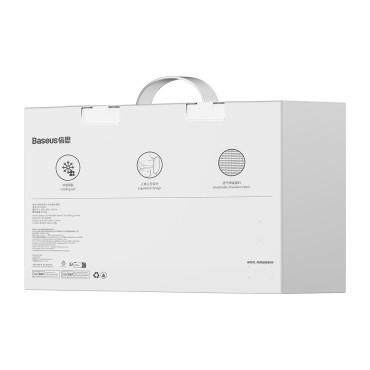 Almofada lombar com memória de forma para comfortride azul