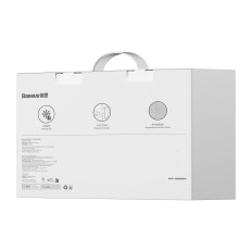 Lumbal pute med form minne for comfortrid blå