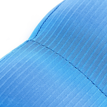 Almofada lombar com memória de forma para comfortride azul