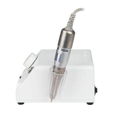Saeyang Marathon Escort III Fehér Körömcsiszoló Gép H200 Kézidarabbal — elölnézet