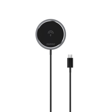 Magnetisk induktionslastare för Magsafe 15W svart