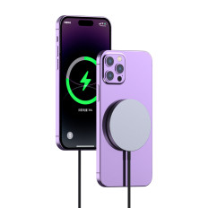 Magnetický indukční nakladač pro magsafe 15w černá