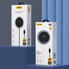 Μαγνητικός φορτωτής επαγωγής για το Magsafe 15W Μαύρο