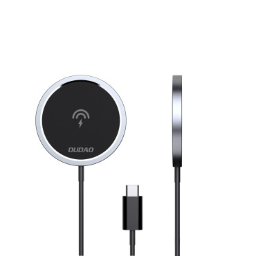 Magnetni indukcijski nakladalec za Magsafe 15W Black