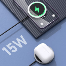 Magnetisk induksjonslaster for Magsafe 15W svart