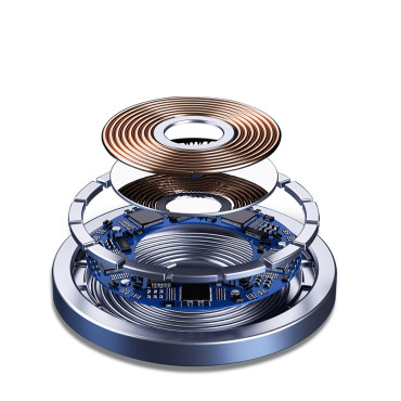 Magnetisk induktionslastare för Magsafe 15W svart