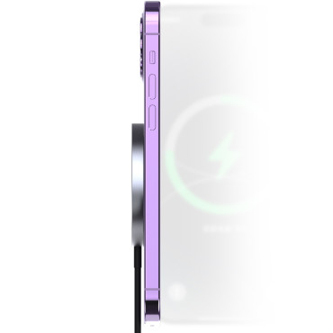 Magnetni indukcijski nakladalec za Magsafe 15W Black