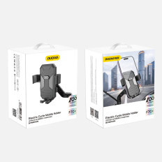 Motorcycle bicycle phone holder for the steering wheel F7C + black