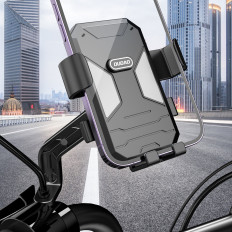 Motorcycle bicycle phone holder for the steering wheel F7C + black