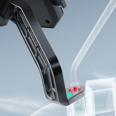 Soporte de teléfono de bicicleta de motocicleta para el volante F7C + Negro