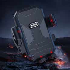 Suporte de telefone de bicicleta de motocicleta para o volante F7C + Preto