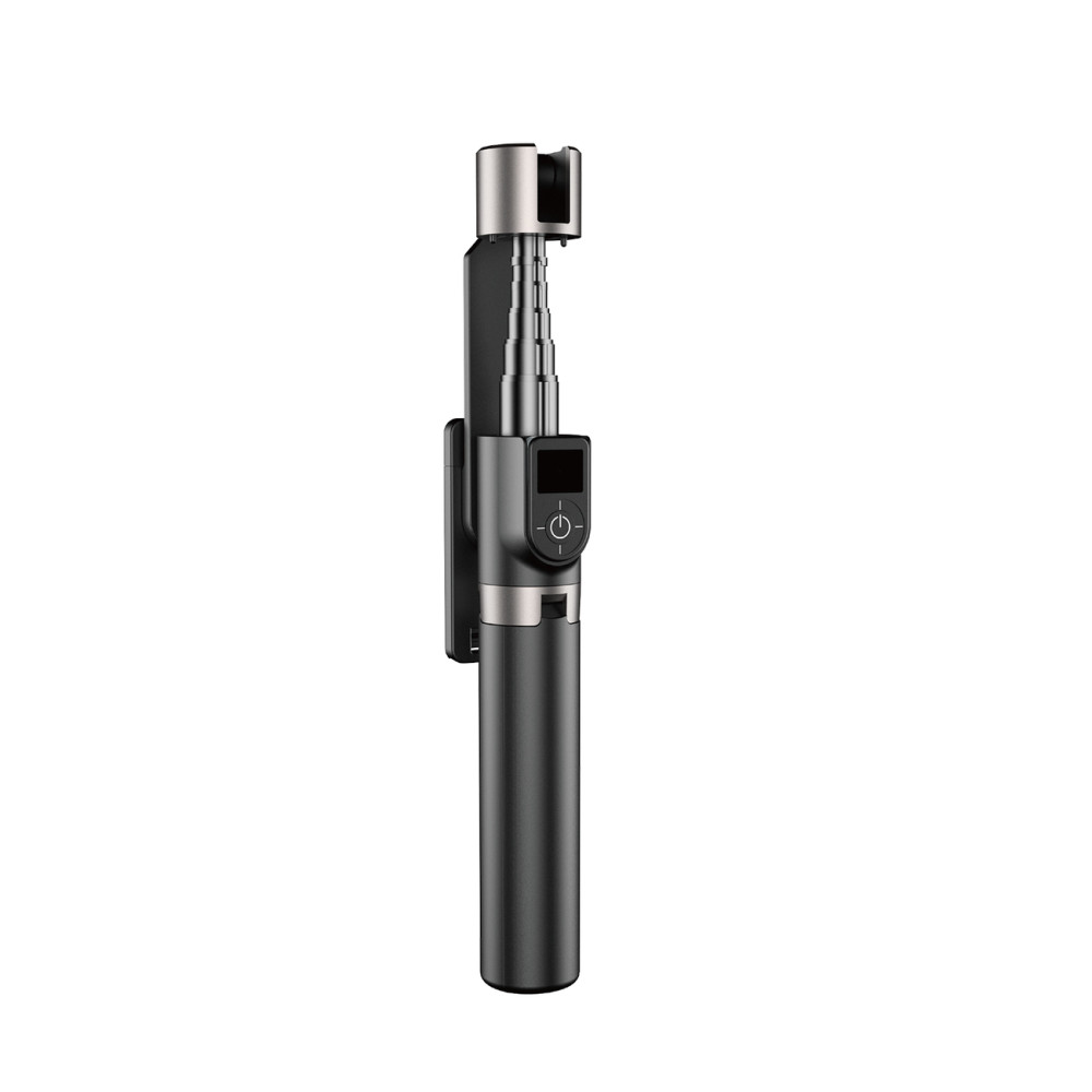 Selfie Stick Telecopic Kijek pre Selfie s Statívom a diaľkovým ovládaním BT F18W BLACK
