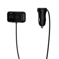 FM-sändare Bluetooth Wireless med laddare S-16 Overseas Edition Svart