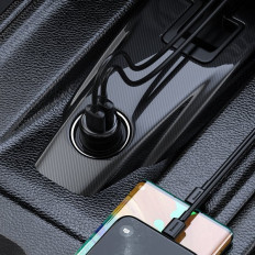 FM-sändare Bluetooth Wireless med laddare S-16 Overseas Edition Svart