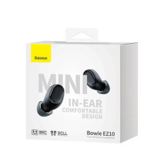 Brezžične slušalke TWS Bluetooth 5.3 Bowie ez10 črna