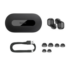 Bezvadu austiņas TWS Bluetooth 5.3 Bowie EZ10 melns