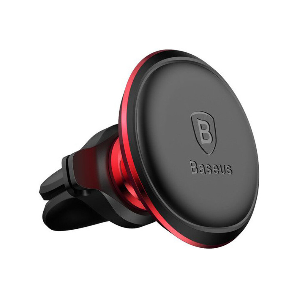 Manija magnética para un automóvil en un a cuadros rojos