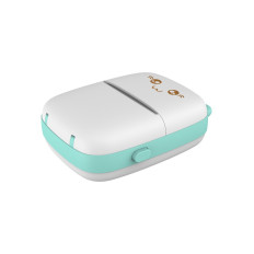 Mini Cat Thermal Printer pre štítok Označenie vyplnené z Bluetooth Fun Print Blue