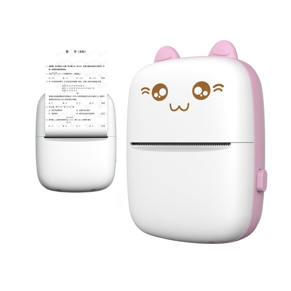 Mini Cat Thermal Printer voor Label Scomplace van Bluetooth Fun Print Plint