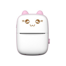 Mini Cat Thermal Printer för etikett scomplace från Bluetooth Fun Print Plint