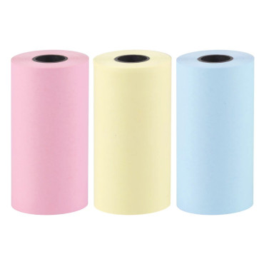 TAPE DRANINER PAPER za THERMAL PRINT Printer Mini CAT 3 barve nastavite 3PCS.