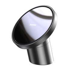 Magnetic car holder for a cockpit phone or a black ventilation grille