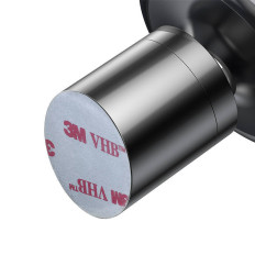 Magnetic car holder for a cockpit phone or a black ventilation grille