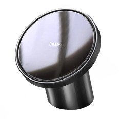Magnetic car holder for a cockpit phone or a black ventilation grille