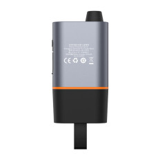 3In1 Drošības āmurs automašīnu nazī automašīnu jostām un lāpas Sharptool Black