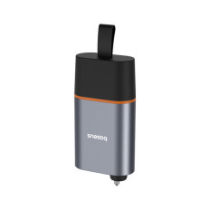 3In1 Drošības āmurs automašīnu nazī automašīnu jostām un lāpas Sharptool Black