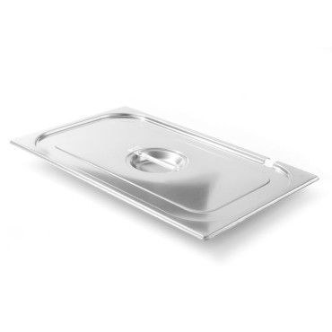 Tampa de aço para linha de cozinha GN com um entalhe no GN 1/1 - Hendi 806913