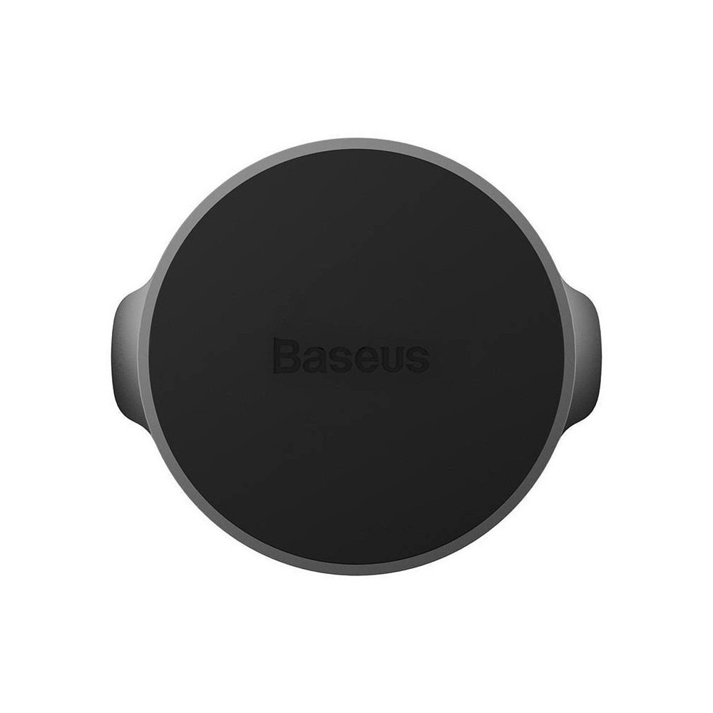 Self-adhesive magnetic handle on the Small Ears black phone