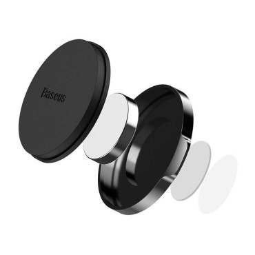 Självhäftande magnetiskt handtag på de små öronen Svart telefon