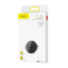Självhäftande magnetiskt handtag på de små öronen Svart telefon