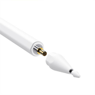 Stylus stylus för iPad Smoothing 2 med vit laddningsindikator