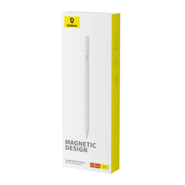 Stylus Stylus per iPad Smooth Writing 2 con indicatore di carica bianca