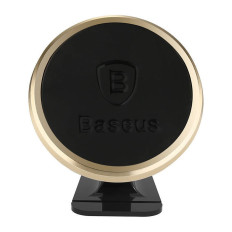 Alça magnética no telefone para o carro no cockpit de ouro