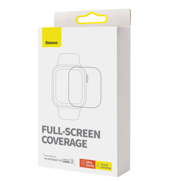Film de protection à l'écran Apple Regardez 7/8/9 Non associé 41mm Ensemble 2pcs.