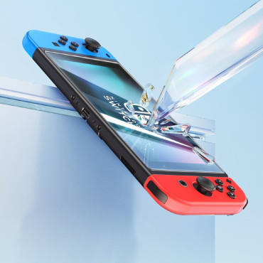Γυαλί για την οθόνη Nintendo OLED 2021 Crystal Set 2pcs.