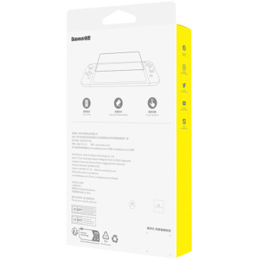 Härdat glas för Nintendo-skärm OLED 2021 CRYSTAL SET 2PC.