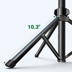 Selfie Stick s stojalom in Bluetooth Daljinski upravljalnik za dolge selfie palice 1.8m Črna