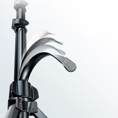 Selie Stick sa postoljem i Bluetooth daljinski upravljač za dugi selfie štap 1.8m Crna