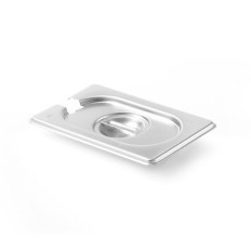 Χάλυβα καπάκι για τη γραμμή κουζίνας GN με μια εγκοπή στο GN 1/9 - Hendi 806975