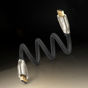 Kaapeli DisplayPort Kaapeli Kestävä joustava DP112 DP1.4 8k 3m Musta